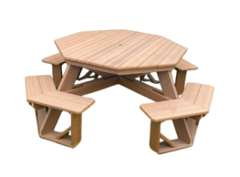 Octagon Adirondack Picnic Table