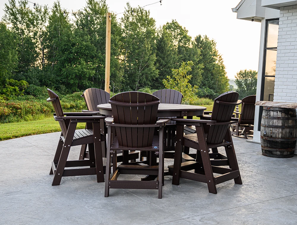 Patio Pleasures Poly Furniture: Crafted for Durability and Comfort