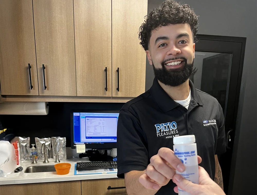 How Our Complimentary Water Testing Works