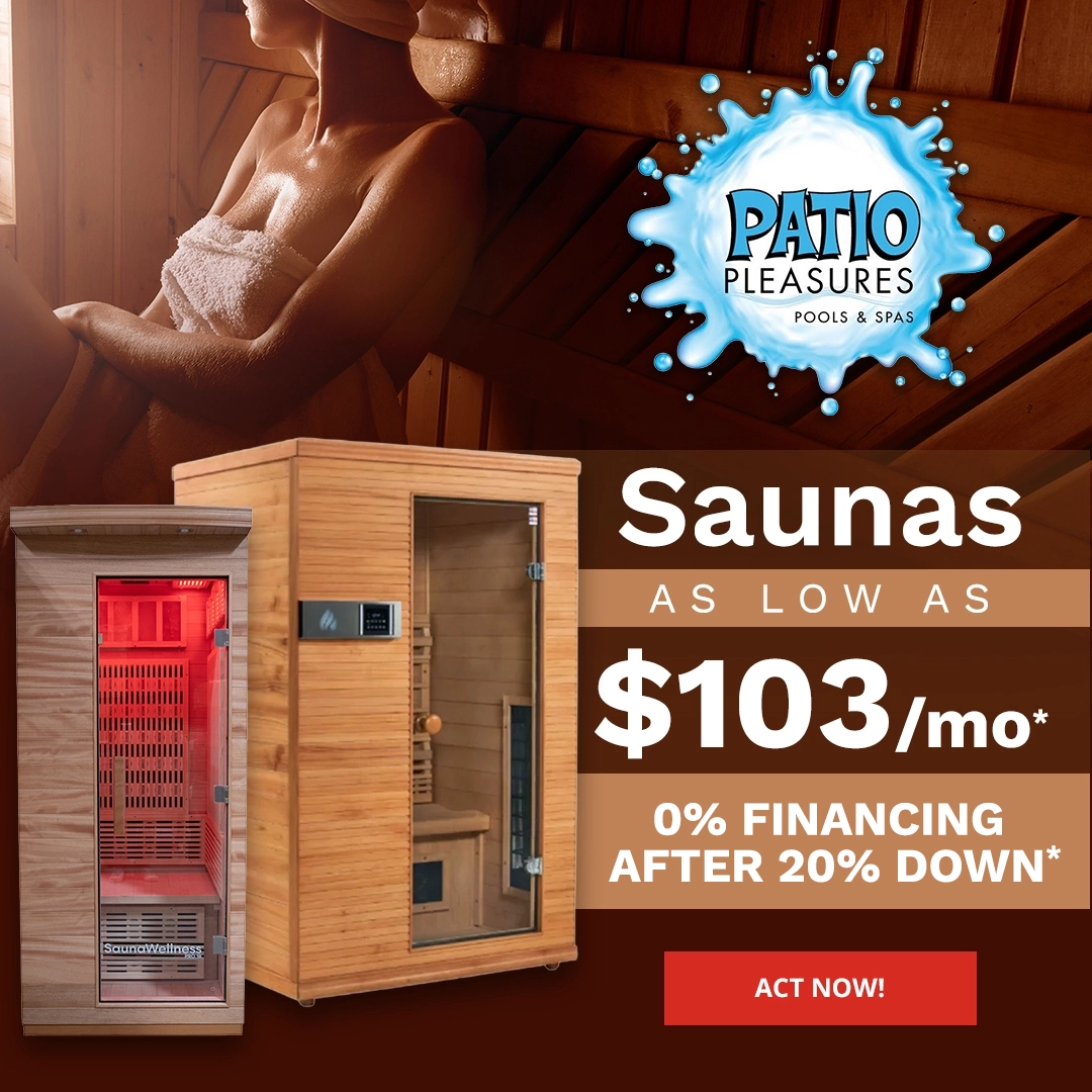 Patio Pleasures Sauna Wellness