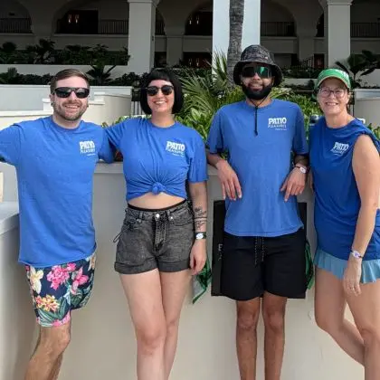 Patio Pleasures employees event