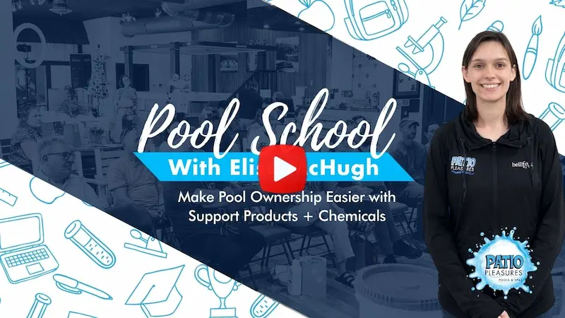 2026 pool school pool chemicals Elise McHugh
