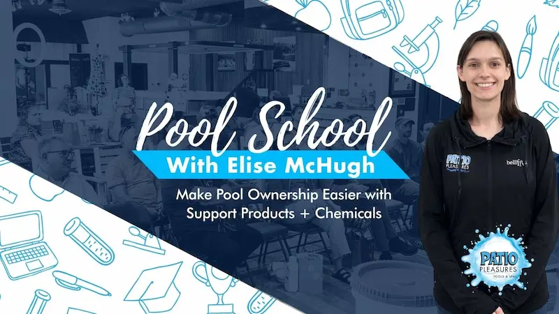 2026 pool school pool chemicals Elise McHugh