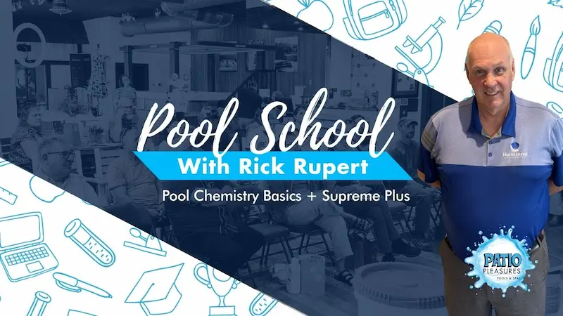 Patio Pleasures pool care Madison wi school event with Rick Rupert